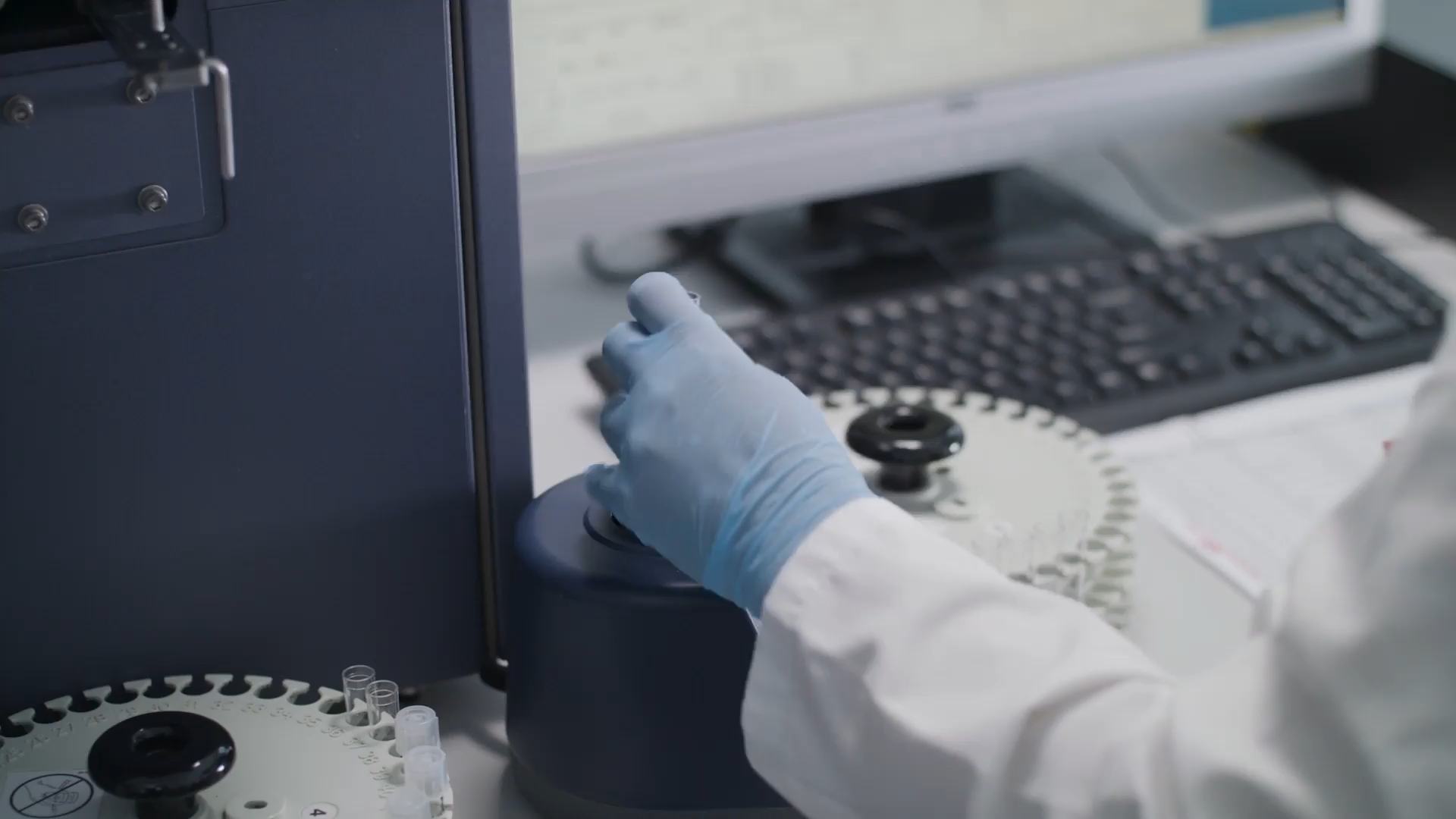 Laboratory work with HPH MRD sample